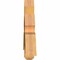 Ekena Millwork Davenport Rough Sawn Timber Gable Bracket, Western Red Cedar, 48"W x 22"H x 4"D x 6"F, 11/12 Pitch GBW048X22X0406DAV00RWR - alternate 5